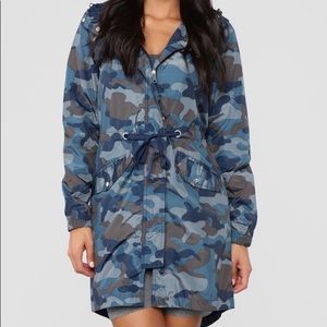 Brand New Camo Windbreaker